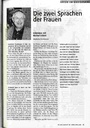 Die zwei Sprachen der Frauen