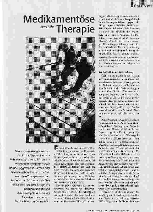 Medikamentöse Therapie