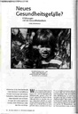 Neues Gesundheitsgefälle?Erfahrungen mit der Gesundheitsreform