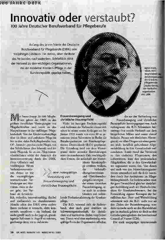 Innovativ oder verstaubt?