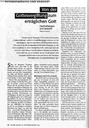 Von der Gottesvergiftung zum erträglichen Gott