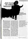 Kein Grund für radikale Reformen