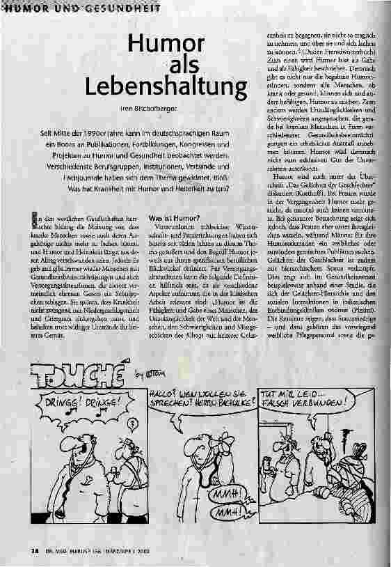 Humor als Lebenshaltung