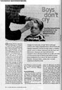 Boys dont cry Geschlechtsspezifische Unterschiede in der Wahrnehmung von Alltagsschmerzen