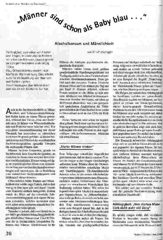 Männer sind schon als Baby blau...