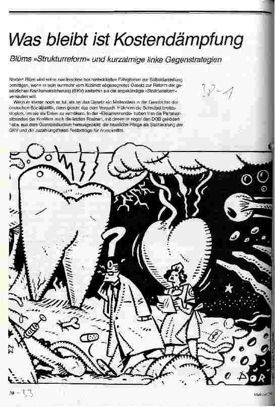 Was bleibt ist Kostendämpfung