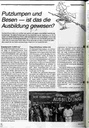 Putzlumpen und Besenist das die Ausbildung gewesen?