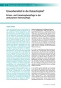 Unvorbereitet in die Katastrophe? Krisenund Katastrophenpflege in der ambulanten Intensivpflege