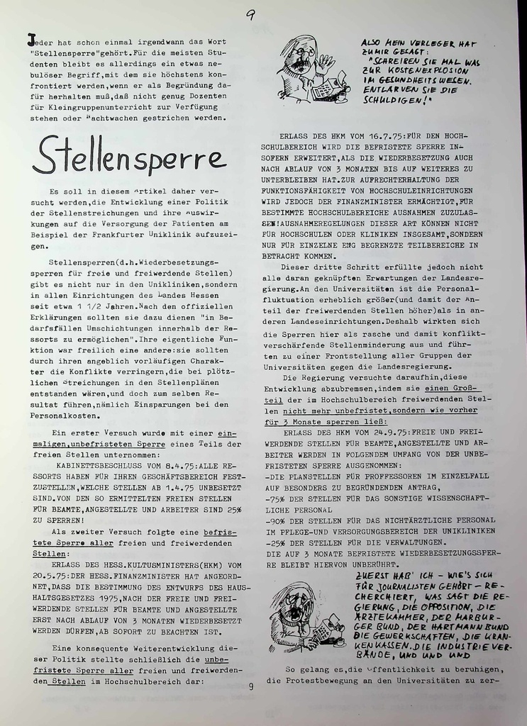 [doc_772866] Jeder hat schon einmal irgendwann das Wort Stellensperre – Zeitschrift für alle Gesundheitsberufe