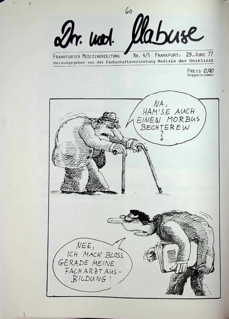 [doc_772898] Dr. med. Mabuse Heft 4-5-1977 – Zeitschrift für alle Gesundheitsberufe
