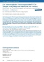 Das interdisziplinäre Forschungsprojekt TiP.De –Theater in der Pflege von Menschen mit Demenz