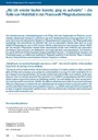 „Als ich wieder laufen konnte, ging es aufwärts“ - die Rolle von Mobilität in der Praxiswelt Pflegestudierender.